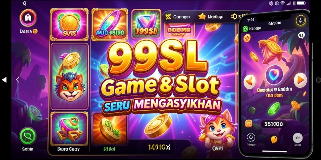 Tampilan menarik dari gameplay 99SL yang penuh keseruan slot.