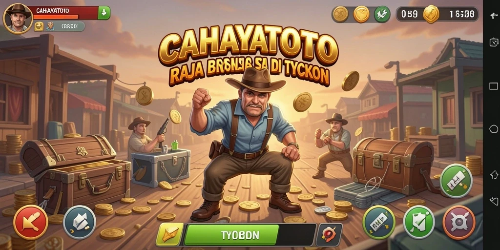 Gameplay seru CAHAYATOTO saat membangun kerajaan bisnis.