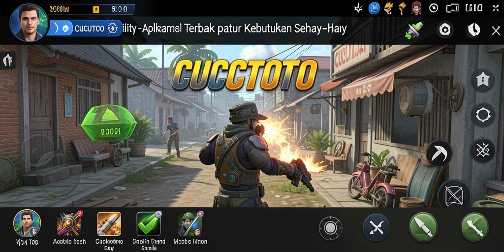 Tampilan utama CUCUTOTO dengan fitur pengingat yang memudahkan.