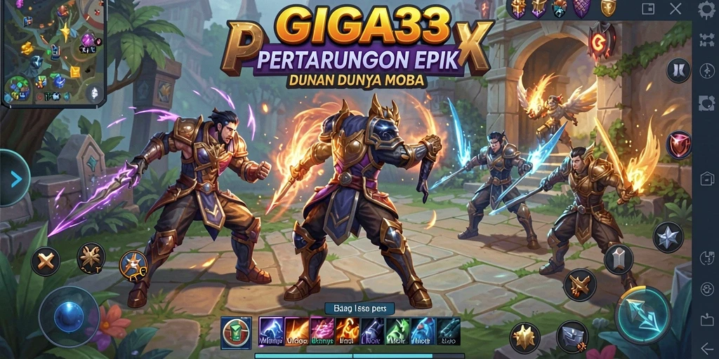 Tampilan gameplay GIGA33 yang mengasyikkan dan penuh aksi.
