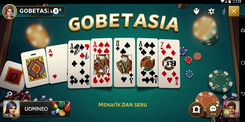 Tampilan gameplay menarik di GOBETASIA dengan suasana kompetitif.