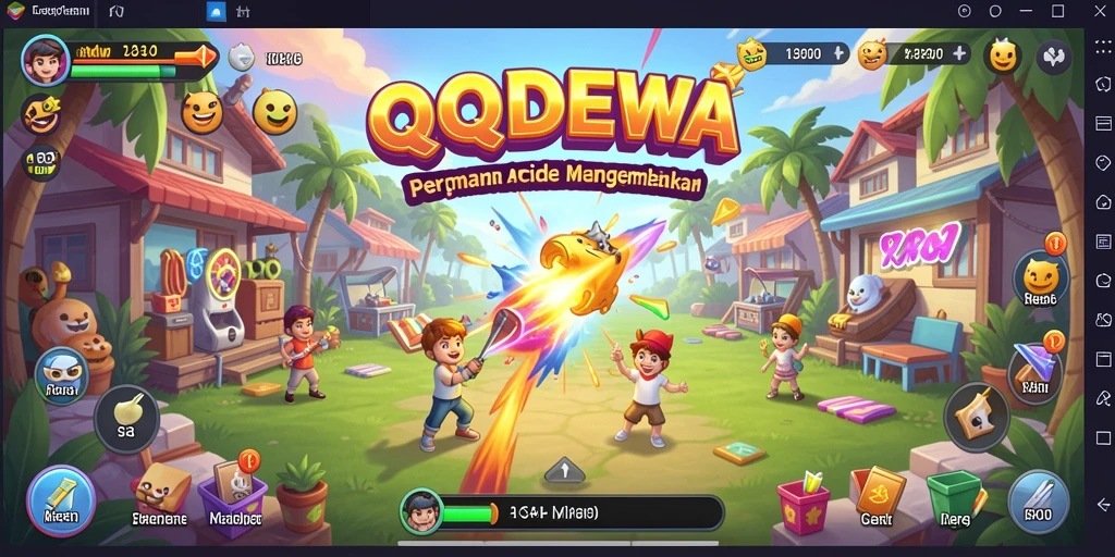 Tangkapan layar dari gameplay seru QQDEWA yang penuh tantangan.
