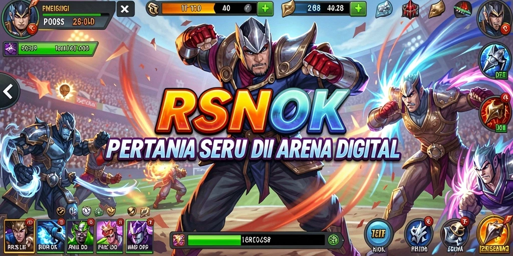 Tampilan gameplay RSNOK yang intens dan penuh aksi.